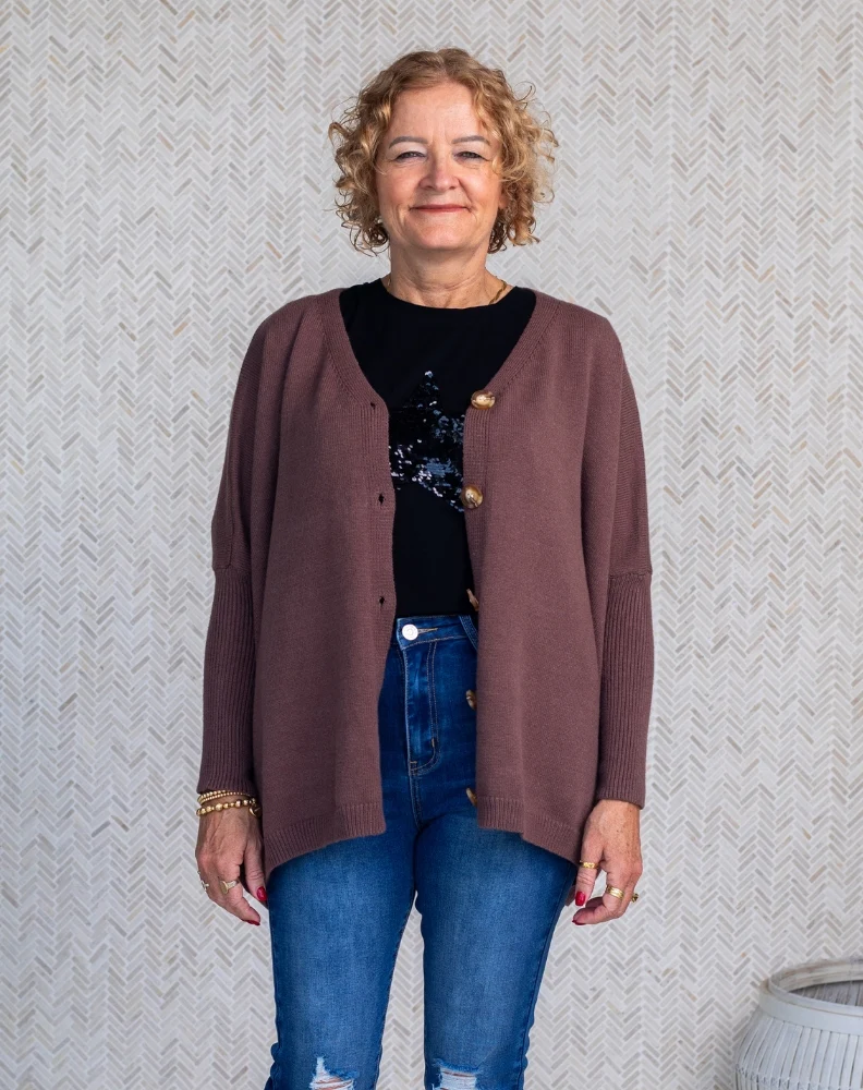 Chelsea Knit - Coffee - Image 10