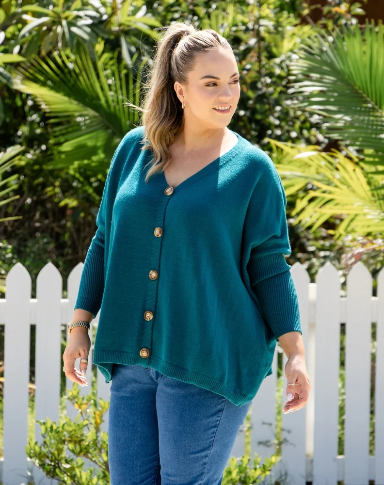 Chelsea Knit - Teal - Image 4