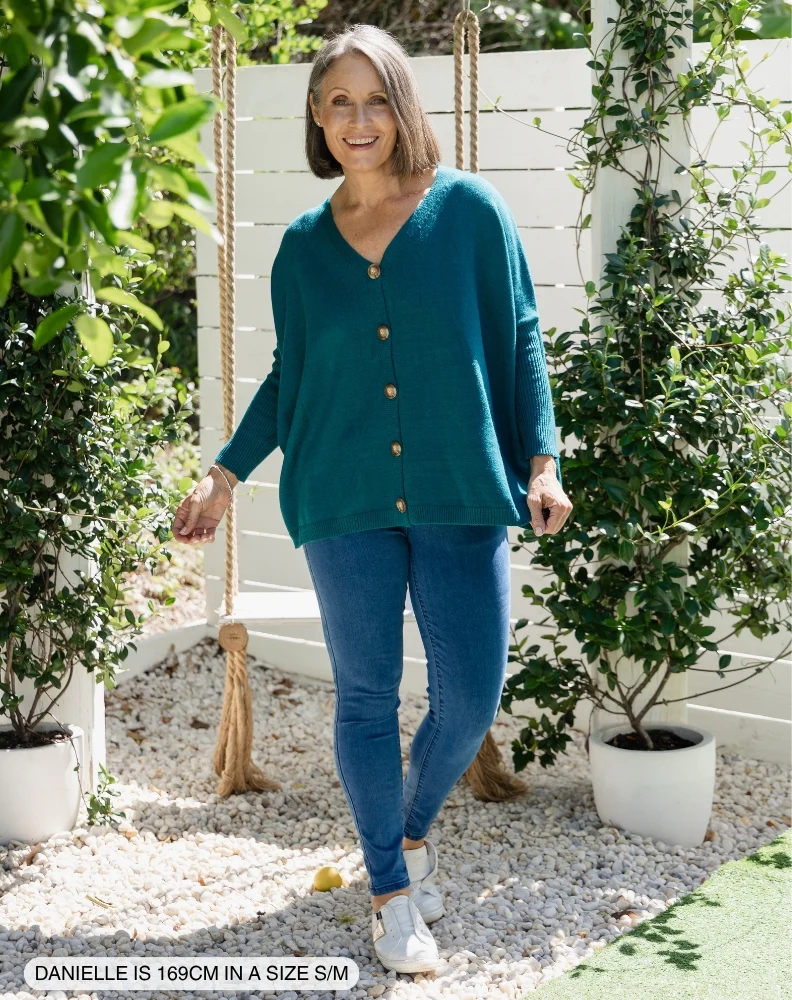 Chelsea Knit - Teal - Image 5
