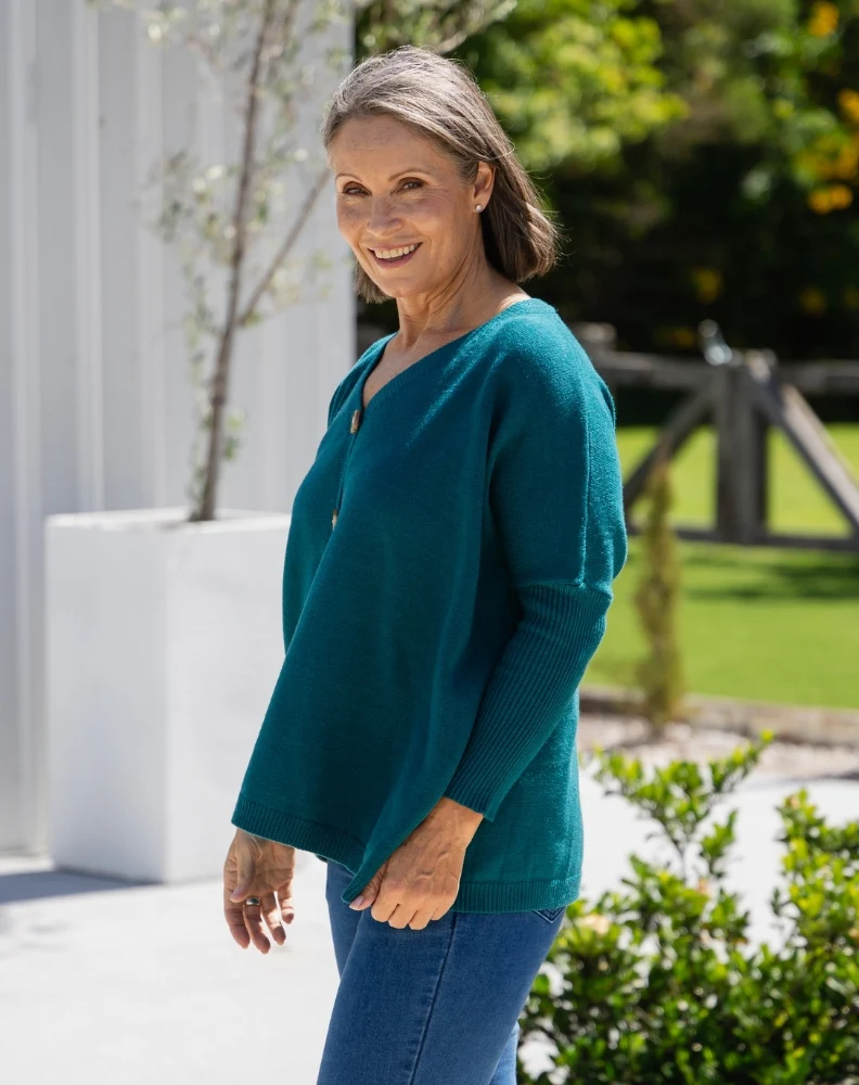 Chelsea Knit - Teal - Image 7