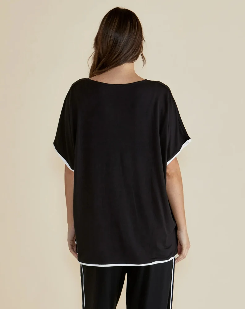 Clara Tee - Black - Image 4