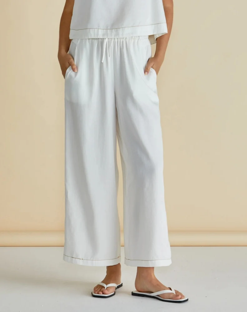 Copacabana Relax Pant - White
