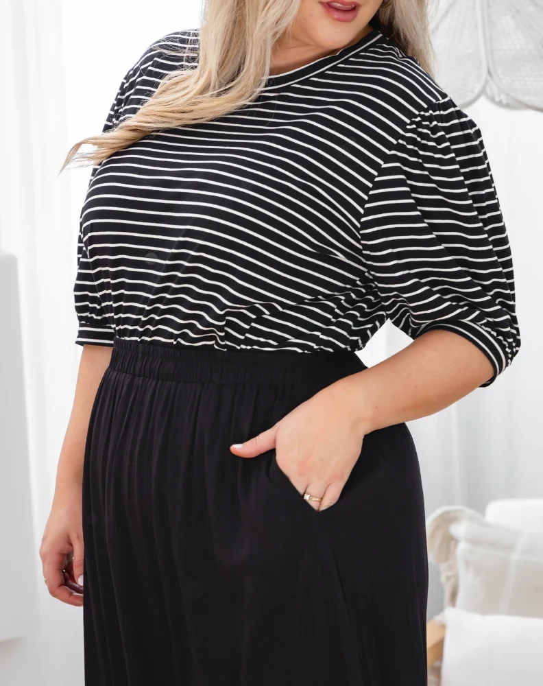 Danielle Maxi Skirt Black - Image 4