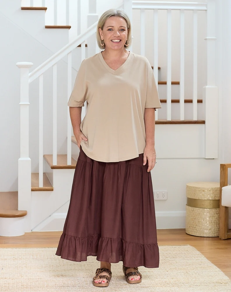 Parker Tee - Oat - Image 6