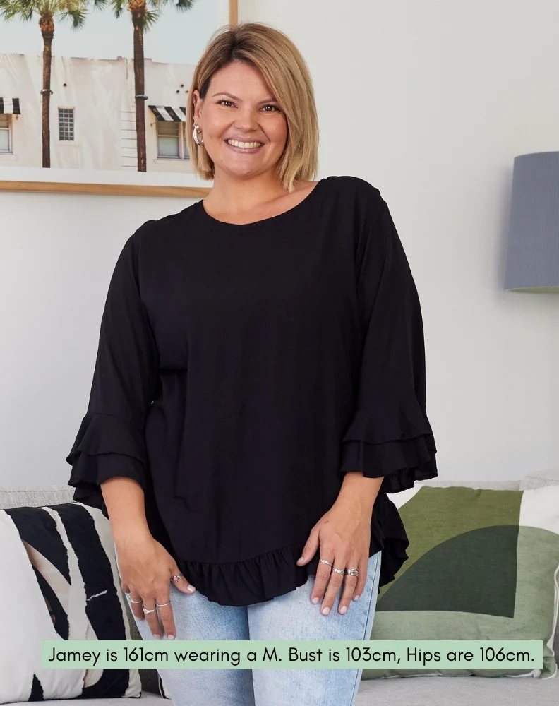 Felicity Top - Black - Image 3