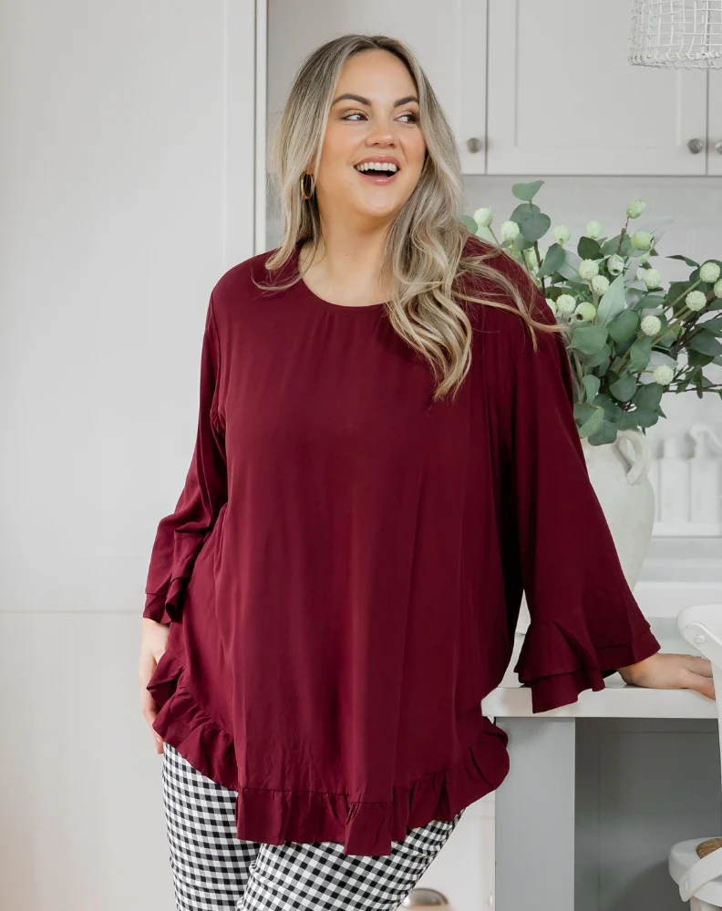 Felicity Top - Wine