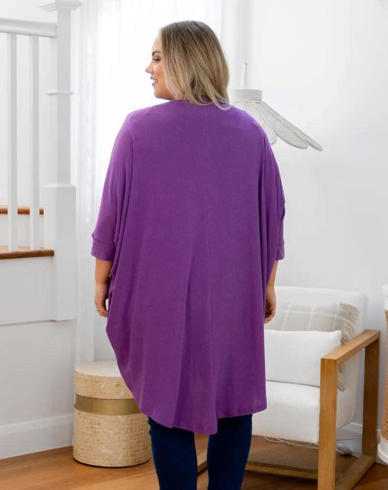 Festival Shrug - Mauve - Image 8