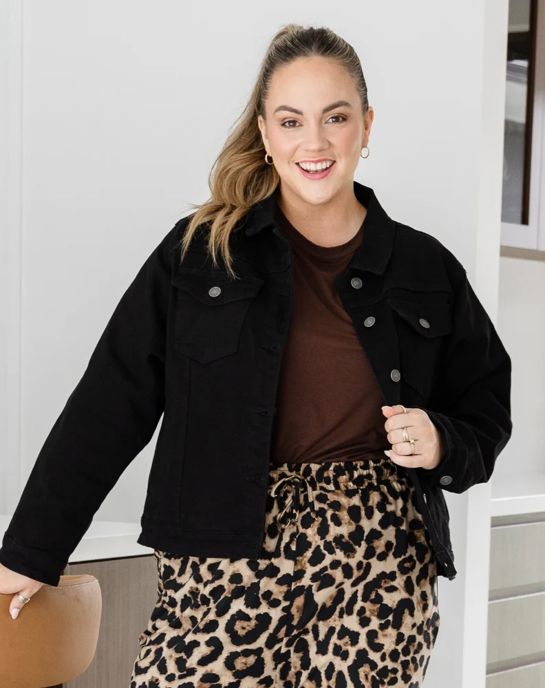 Frankie Jacket With Pockets - Black - Image 4