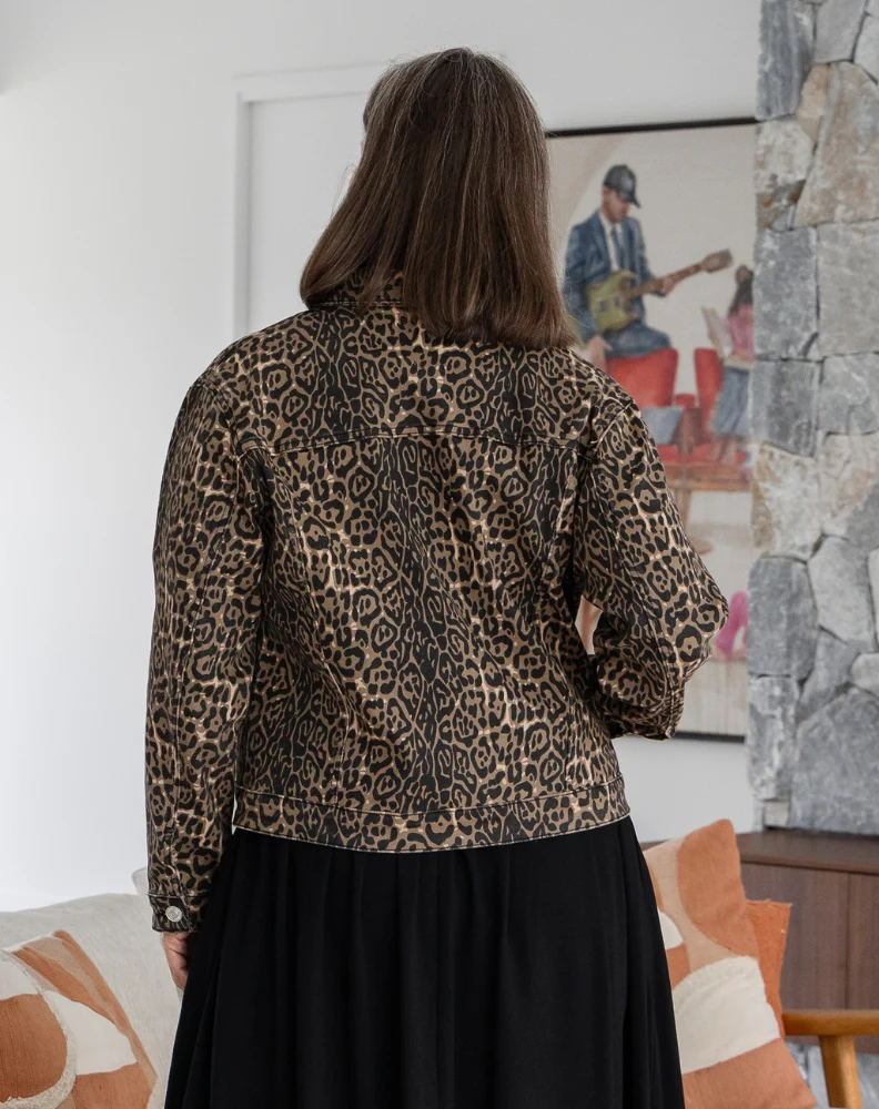Frankie Jacket With Pockets - Leopard - Image 8