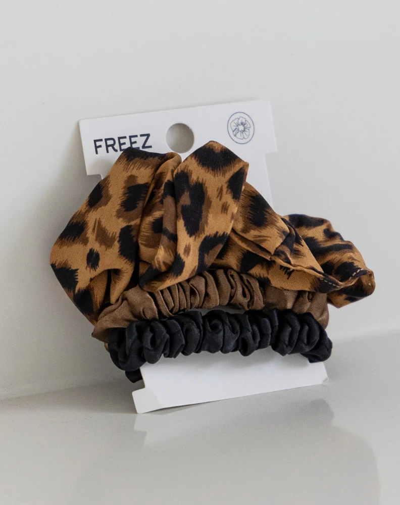 Freez Animal Scrunchie Set