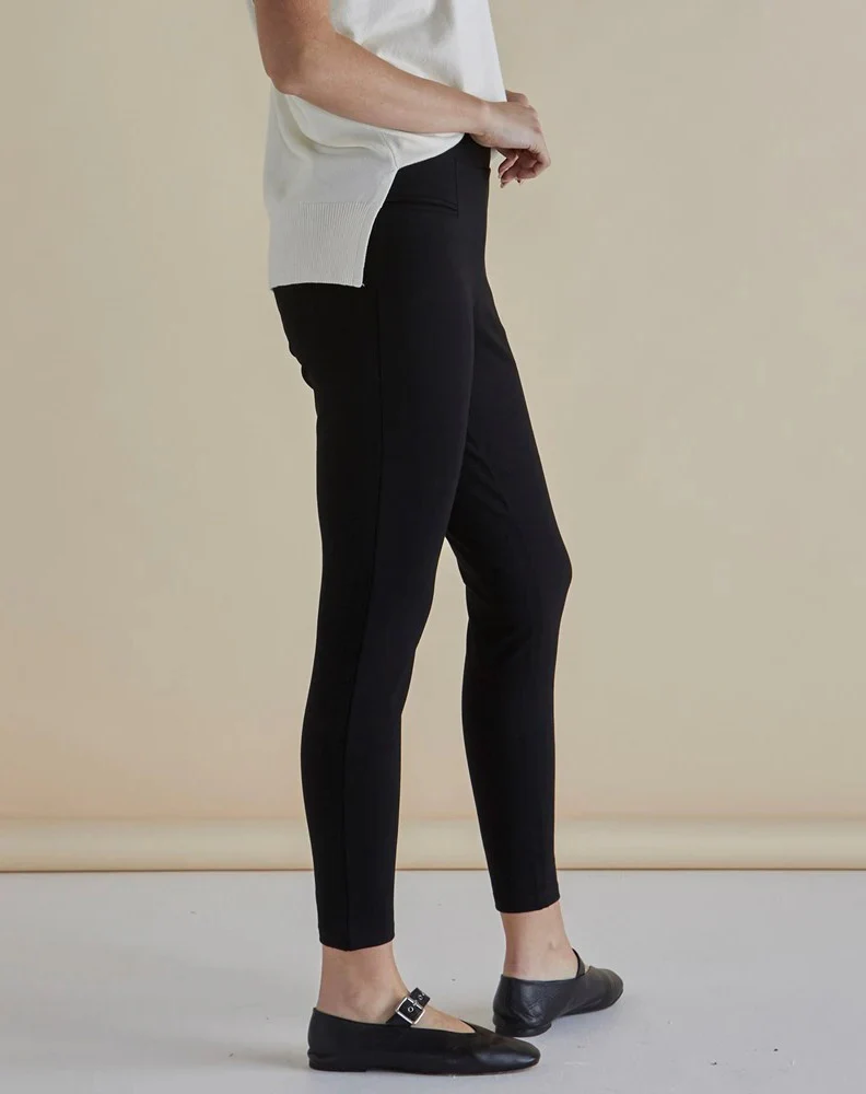 Gwen Ponte Legging - Black - Image 4