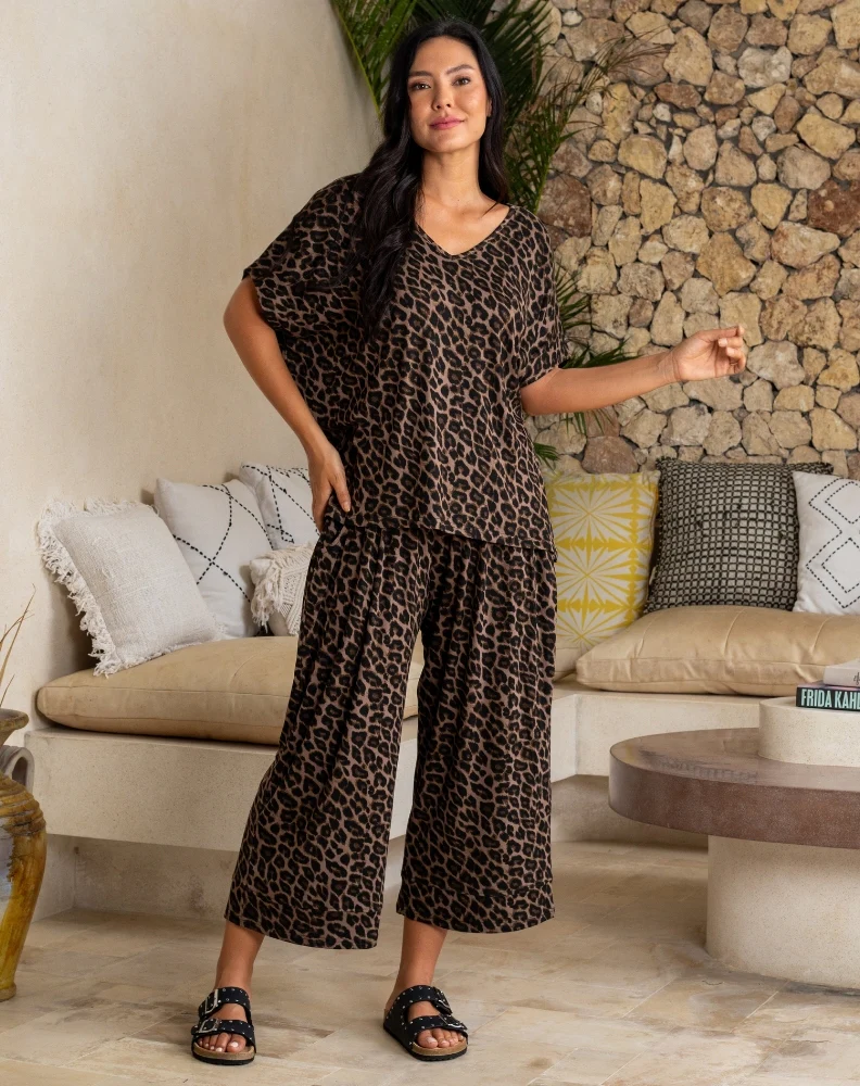 Hazel Top - Leopard - Image 9