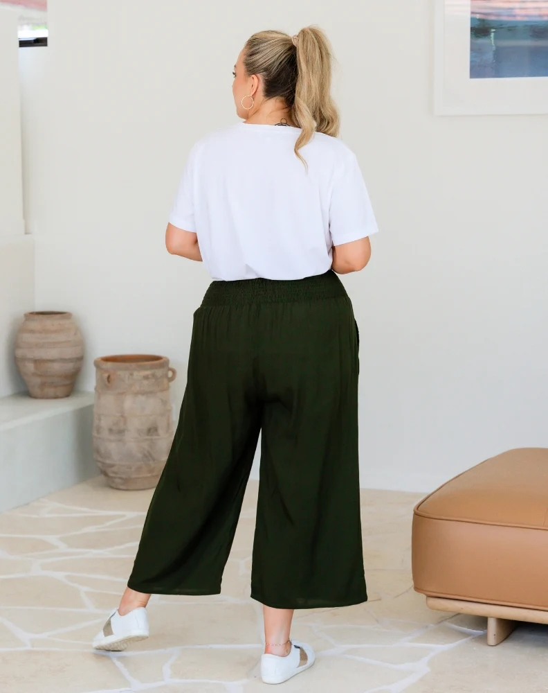 Iluka Pants - Khaki - Image 5