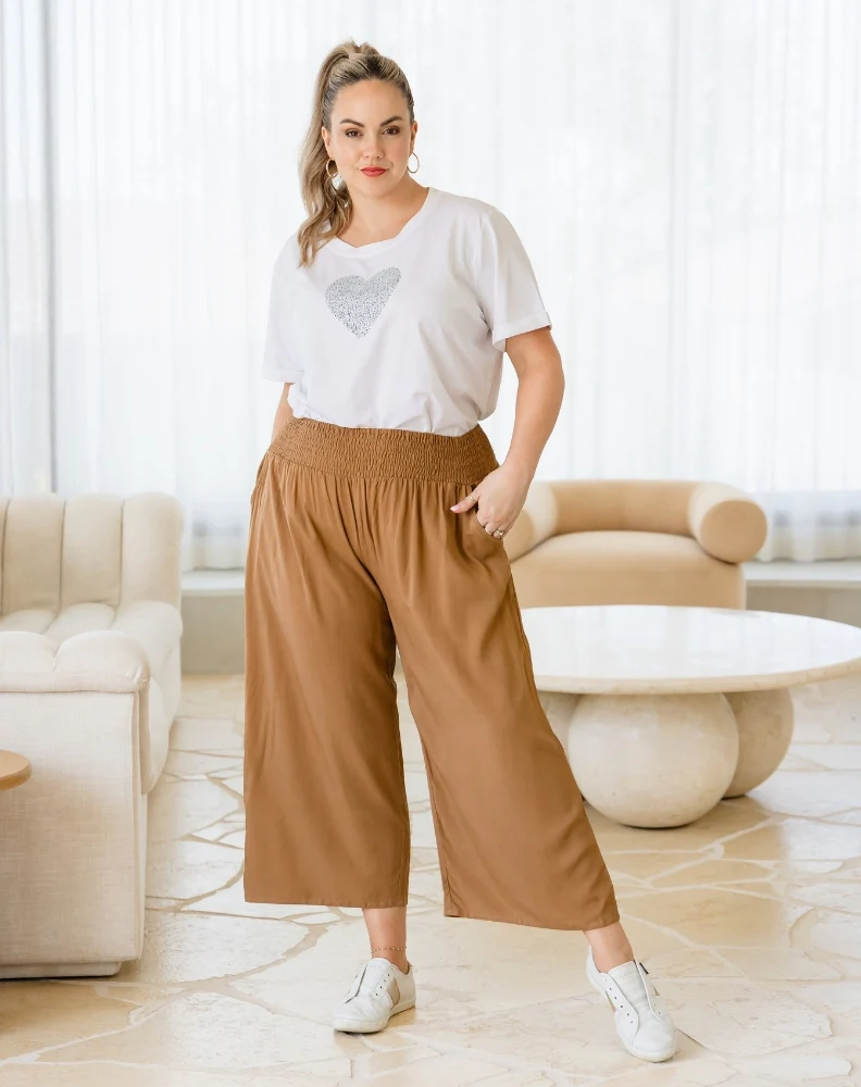 Iluka Pants - Tan - Image 3
