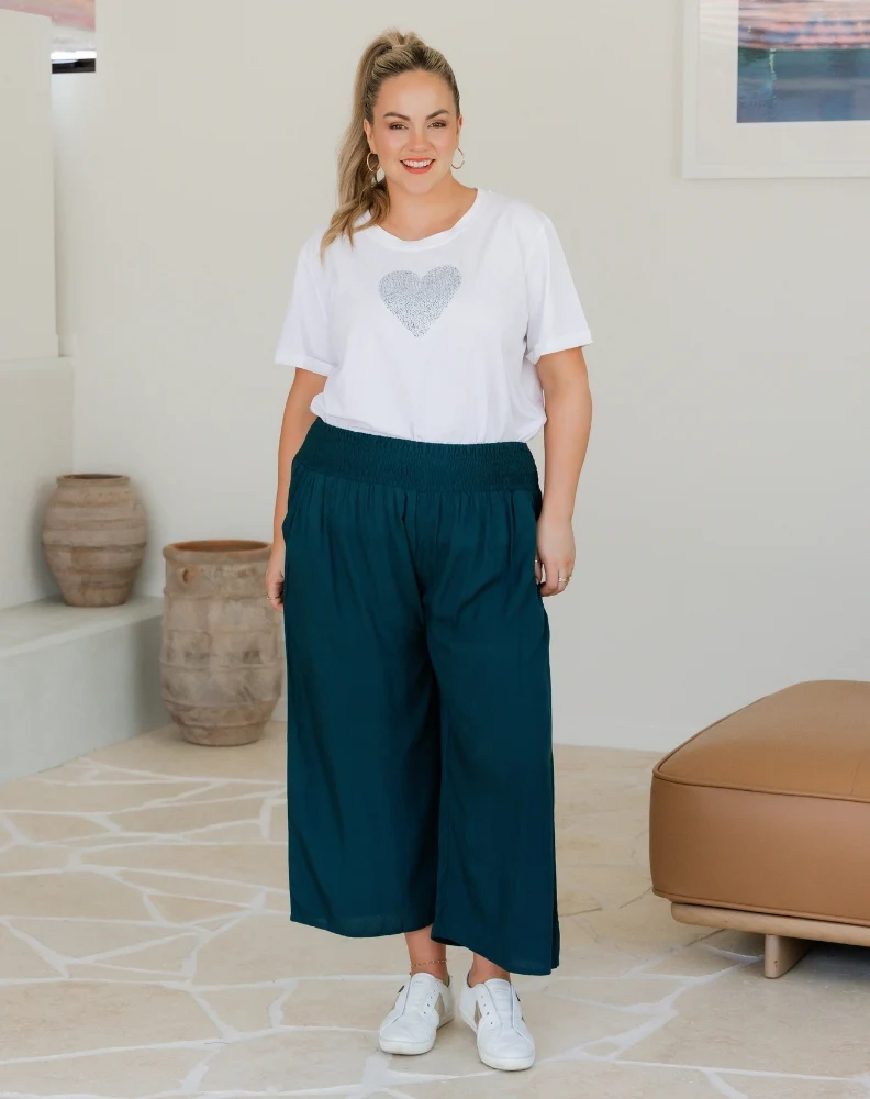 Iluka Pants - Teal