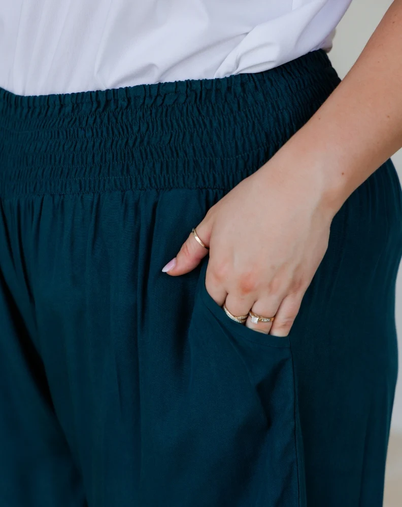 Iluka Pants - Teal - Image 4