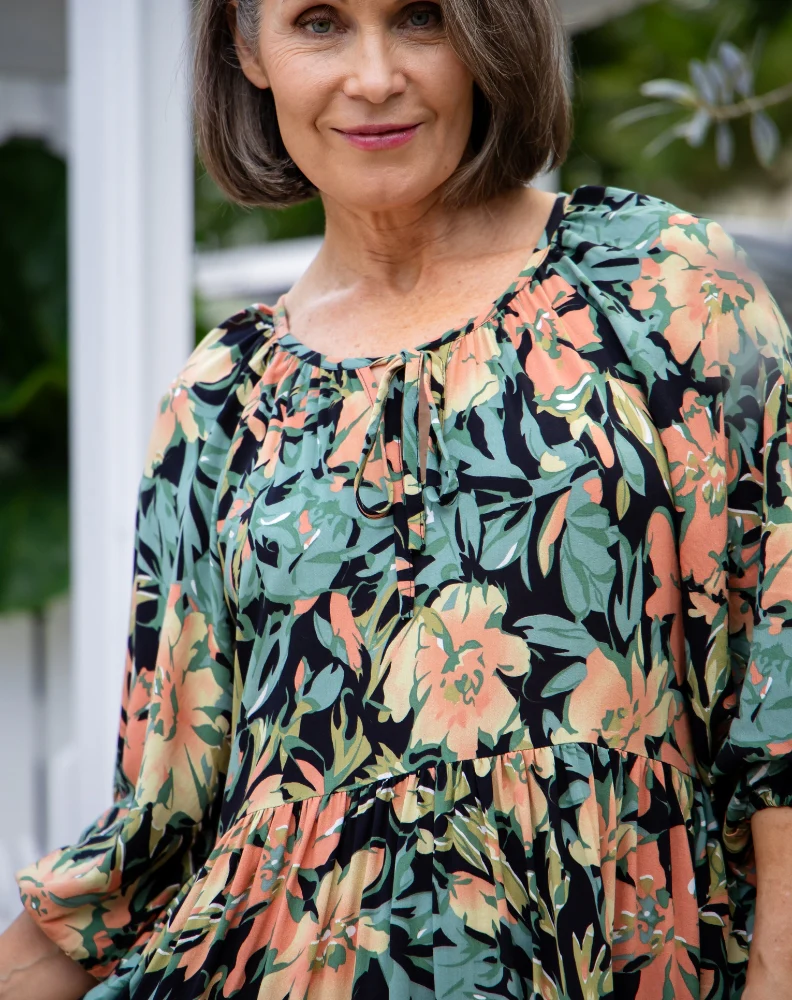 Jacinta Dress | Botanic Green - Image 5