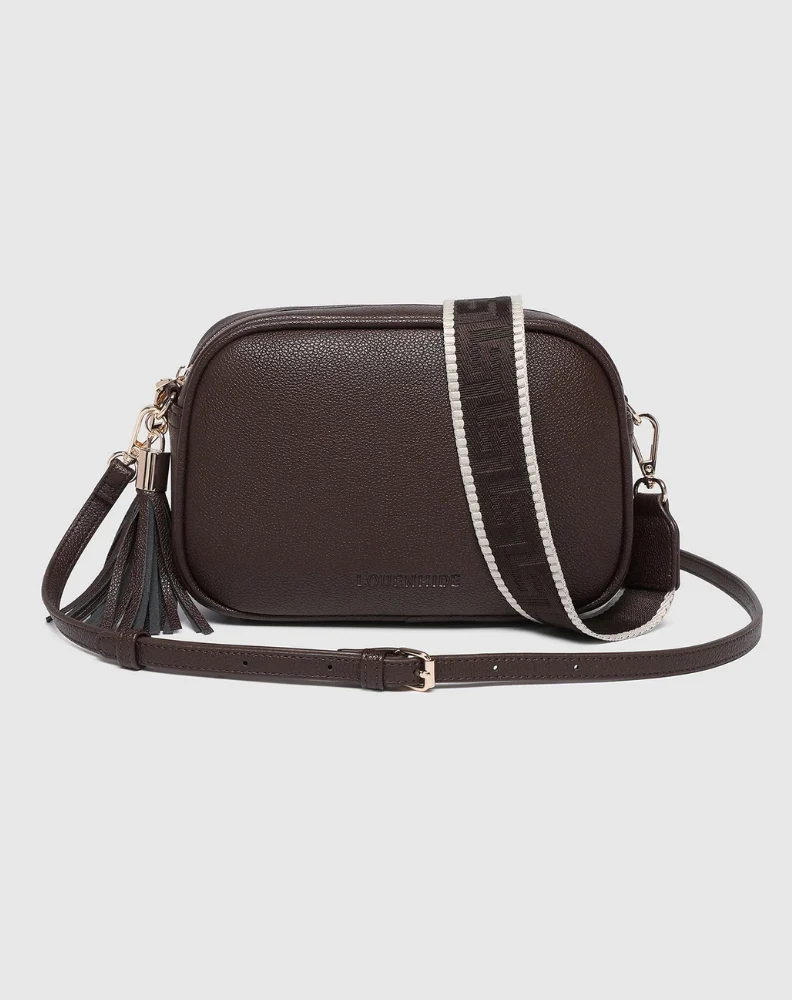Jacinta Gia Crossbody Bag - Chocolate