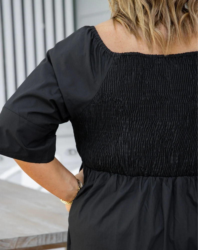 Jade Dress - Black - Image 11