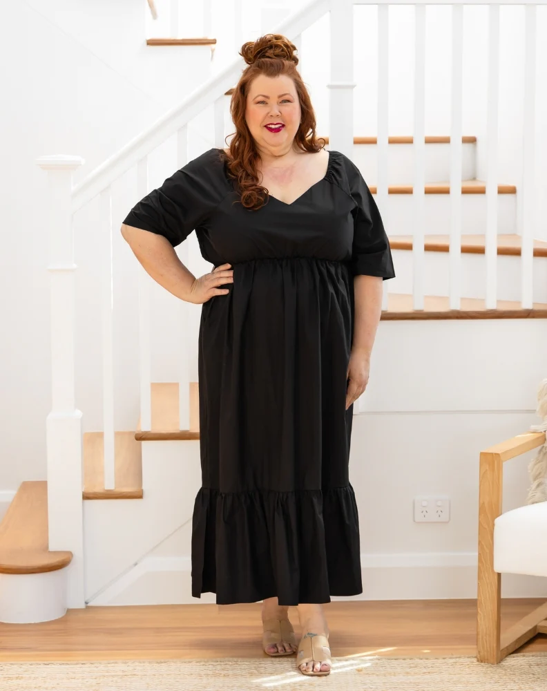 Jade Dress - Black - Image 3