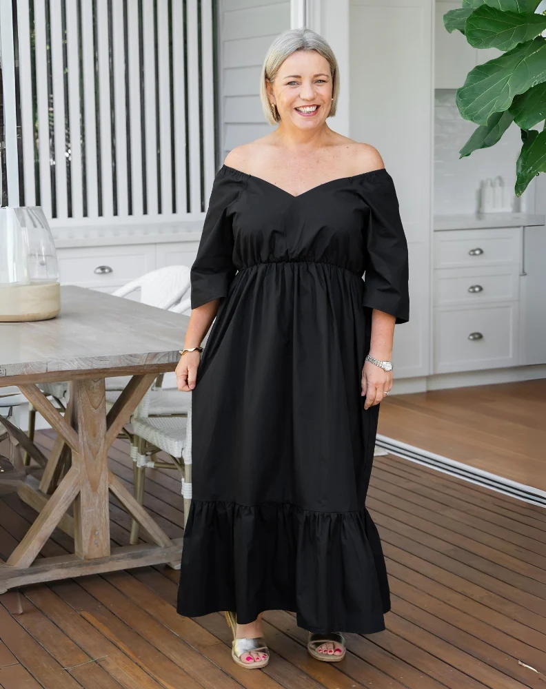 Jade Dress - Black - Image 4