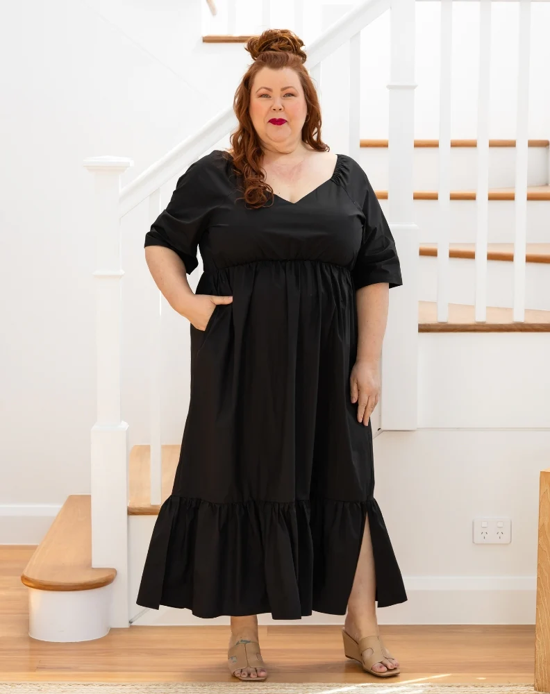 Jade Dress - Black - Image 6