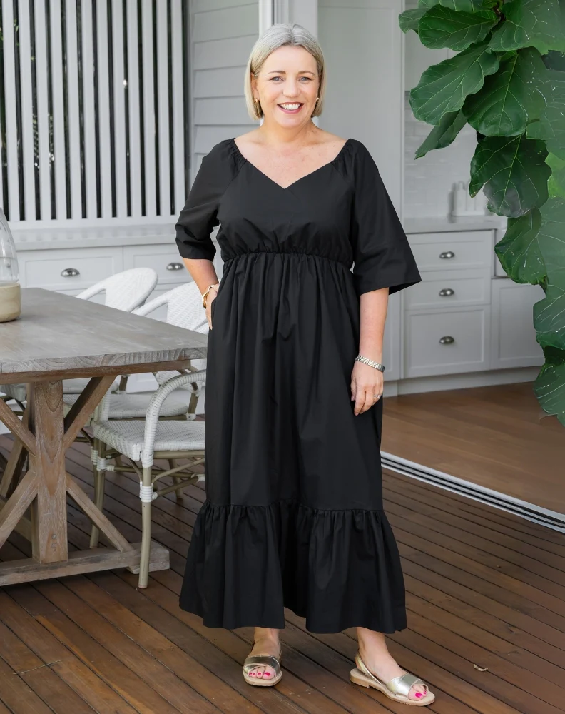 Jade Dress - Black - Image 9