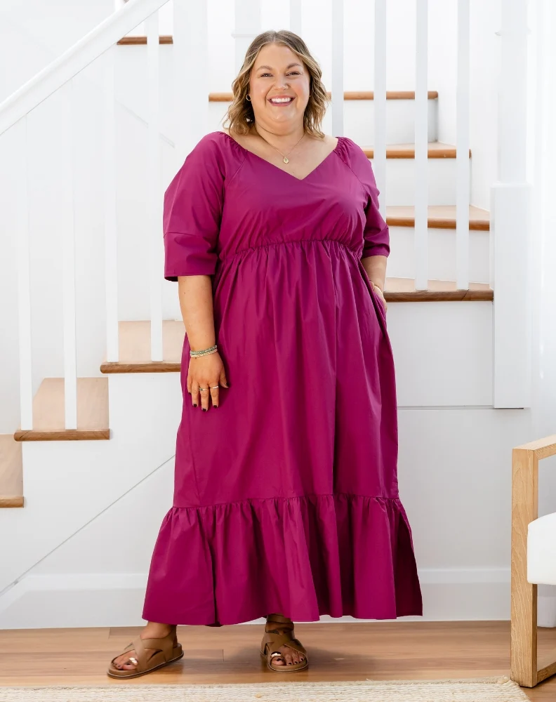 Jade Dress - Cherry - Image 7