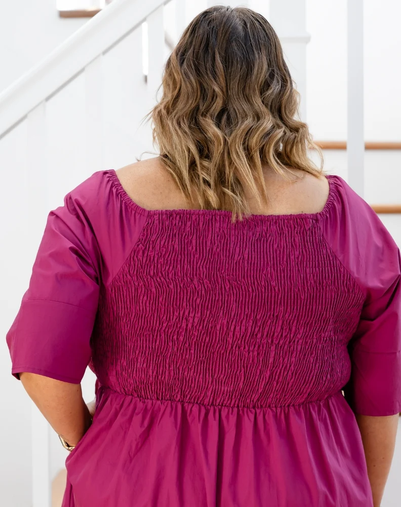 Jade Dress - Cherry - Image 9