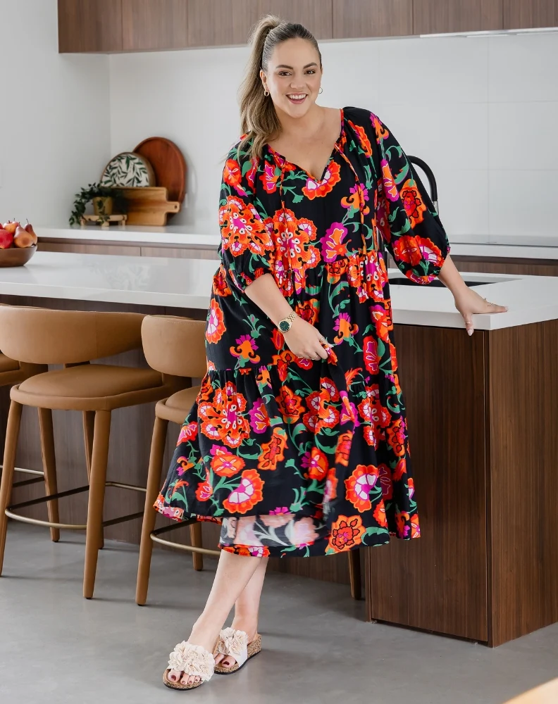 Jamie Dress - Sunset Garden - Image 11