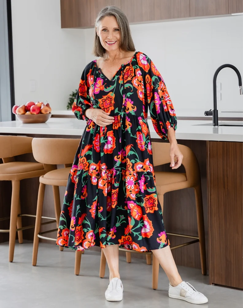 Jamie Dress - Sunset Garden - Image 2