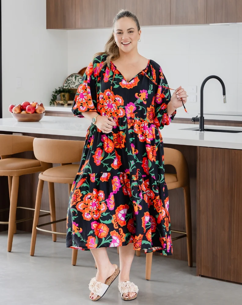 Jamie Dress - Sunset Garden - Image 3
