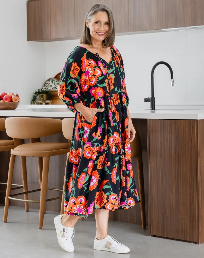 Jamie Dress - Sunset Garden - Image 4