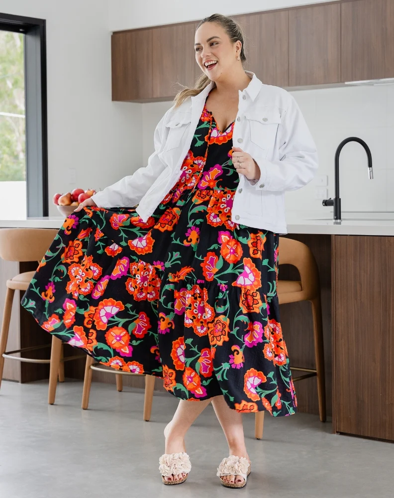 Jamie Dress - Sunset Garden - Image 5