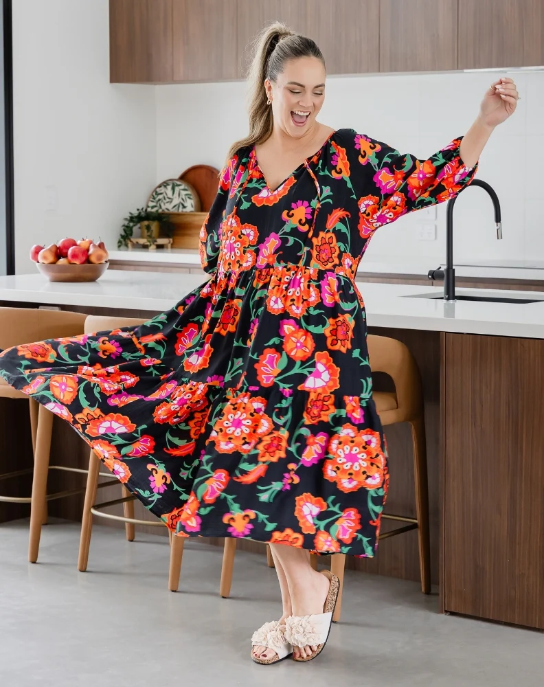 Jamie Dress - Sunset Garden - Image 6
