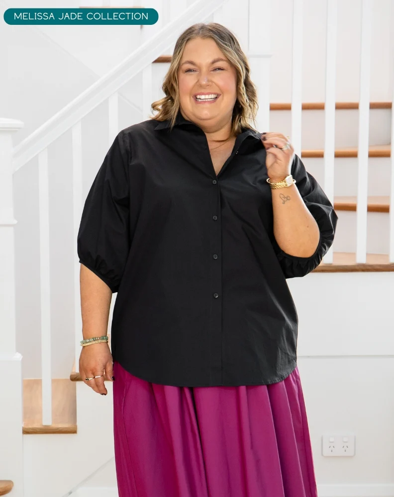 Joanie Shirt - Black