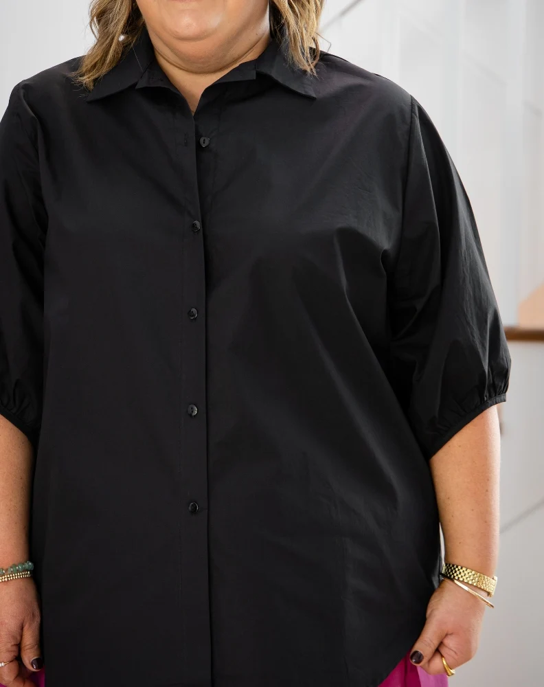 Joanie Shirt - Black - Image 4