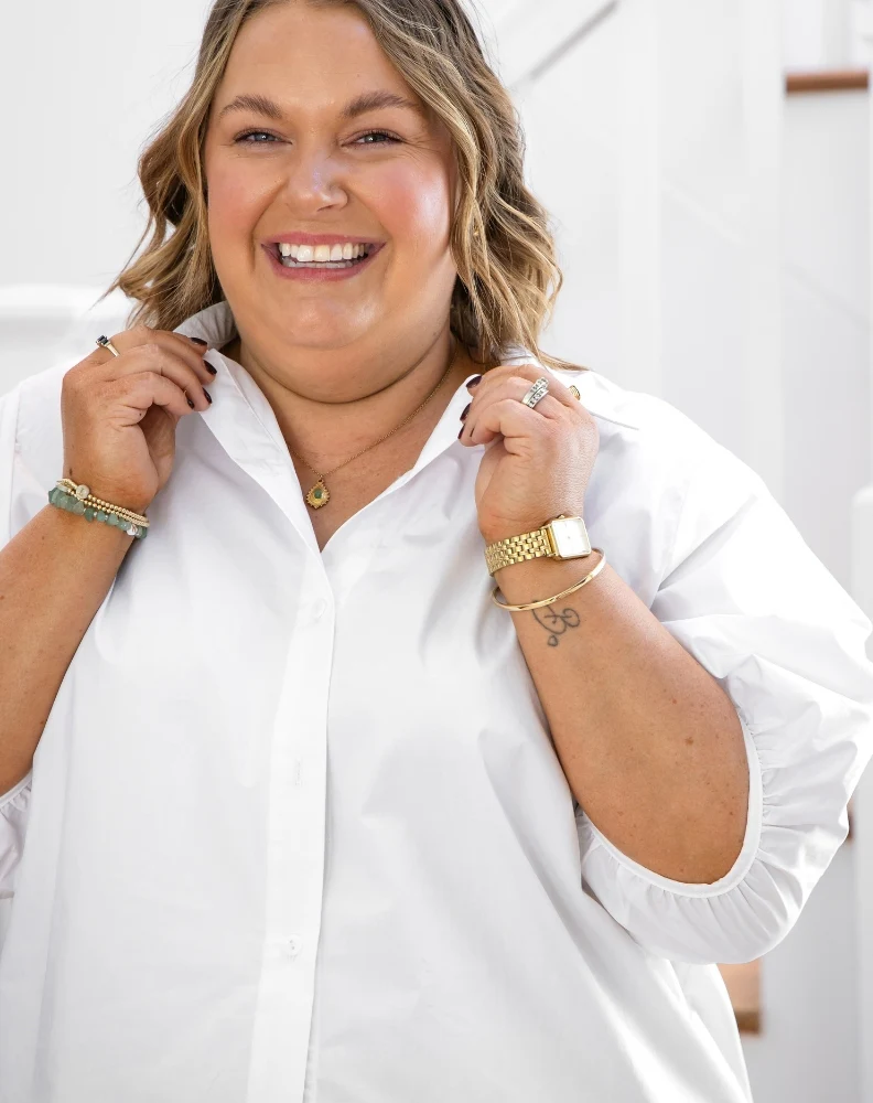 Joanie Shirt - White - Image 4