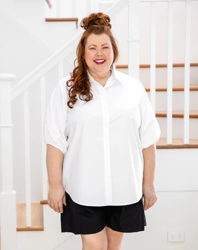 Joanie Shirt - White - Image 5
