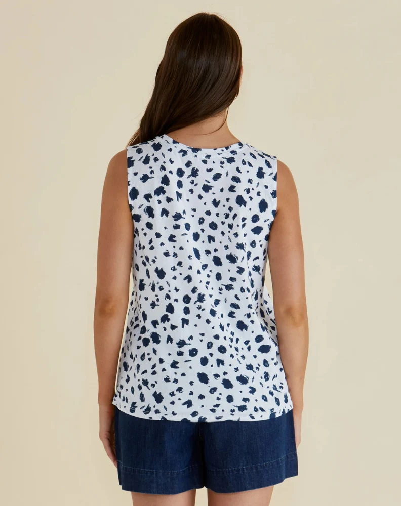 Jordyn Tank - Spot Print - Image 4