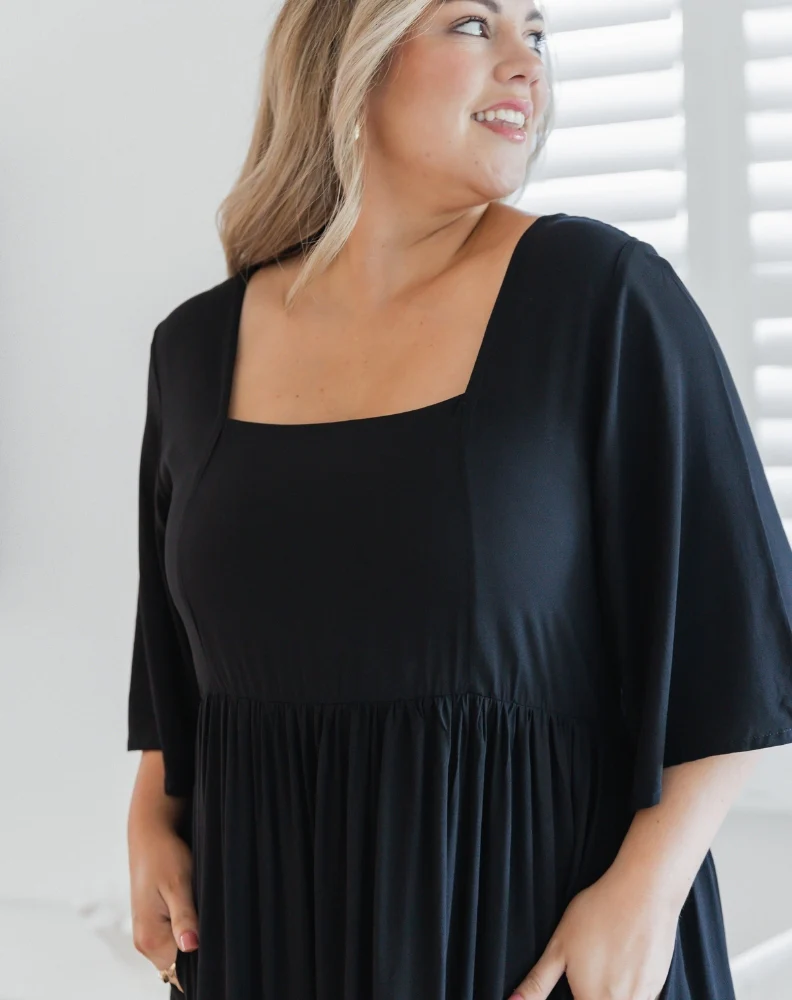 Kalani Dress - Black - Image 11