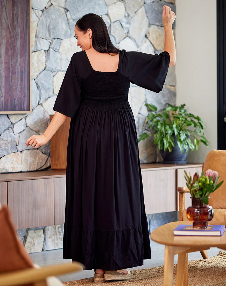Kalani Dress - Black - Image 7