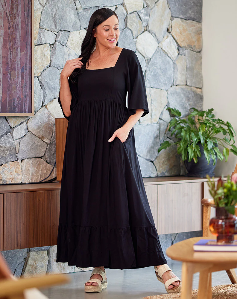 Kalani Dress - Black - Image 9