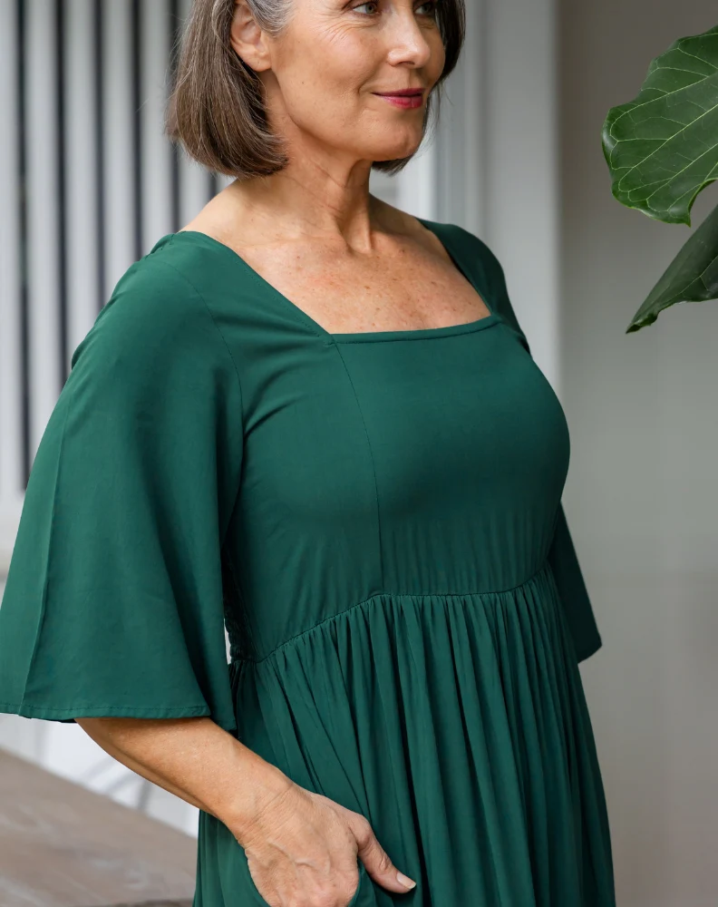 Kalani Dress | Forest - Image 4
