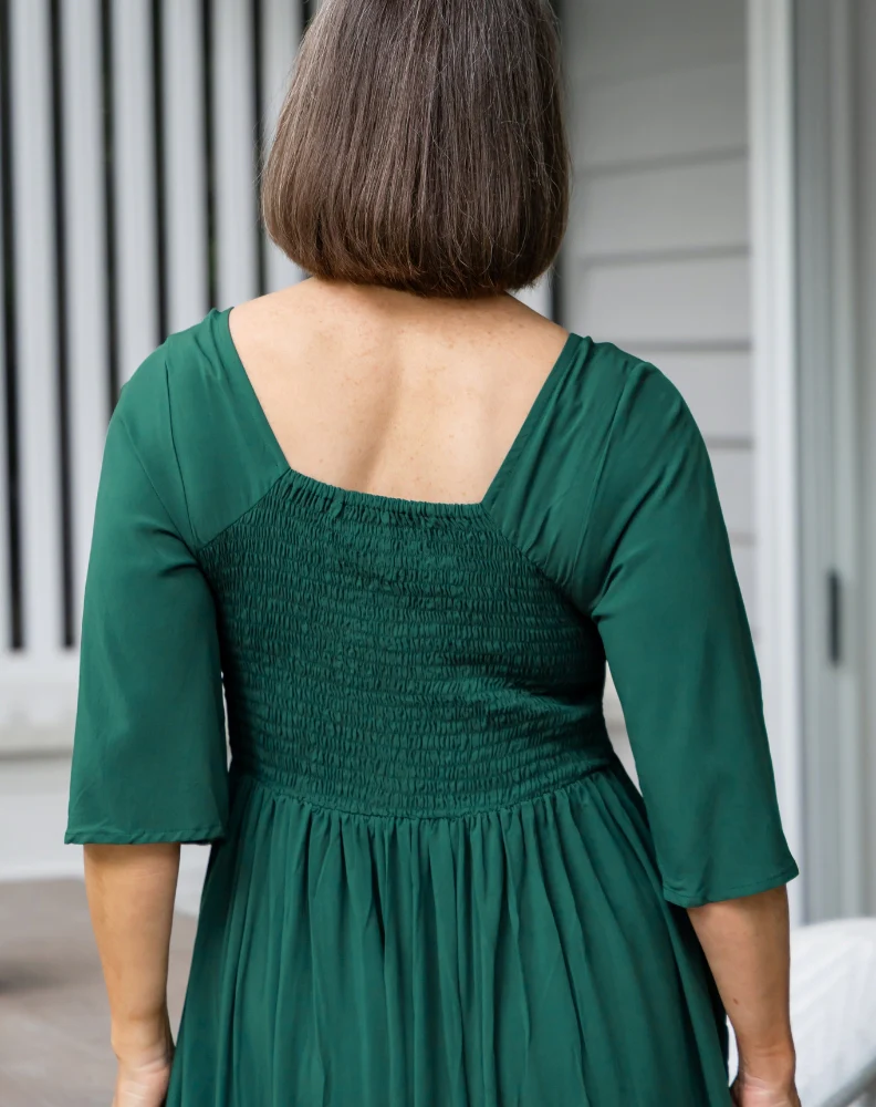 Kalani Dress | Forest - Image 5