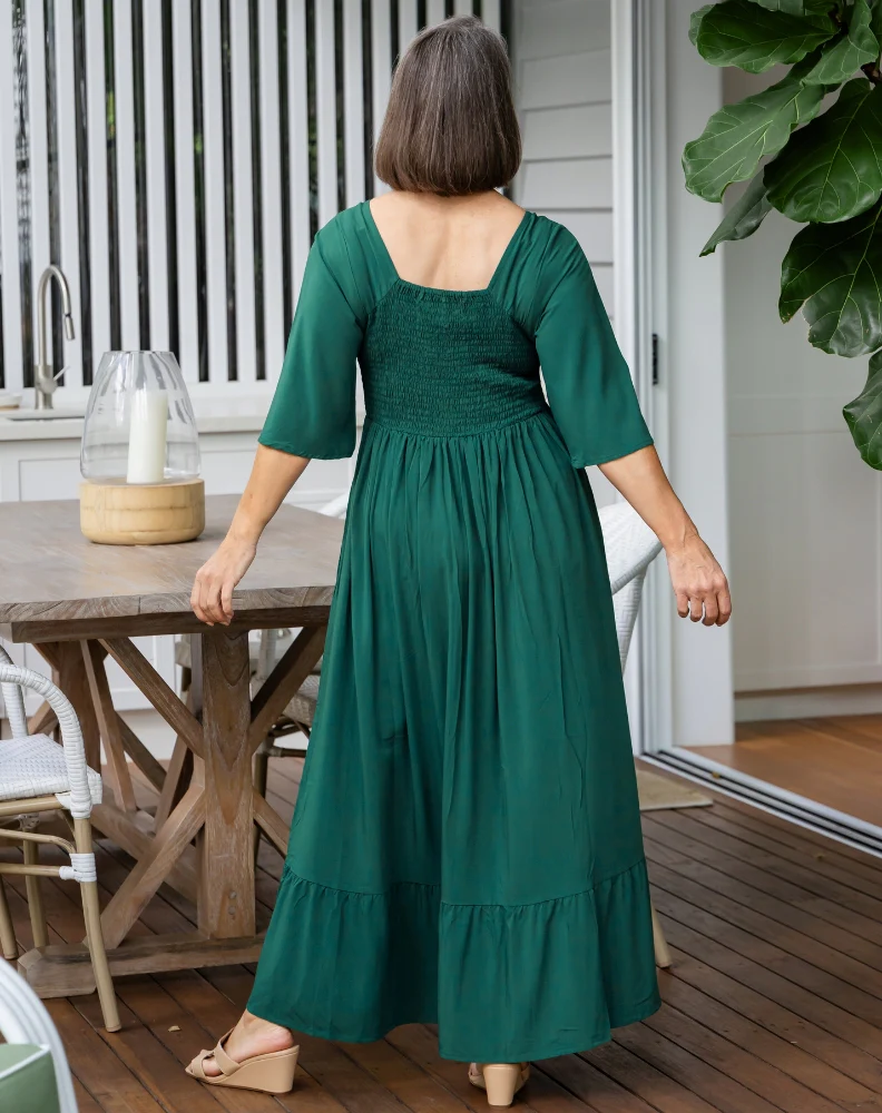Kalani Dress | Forest - Image 6