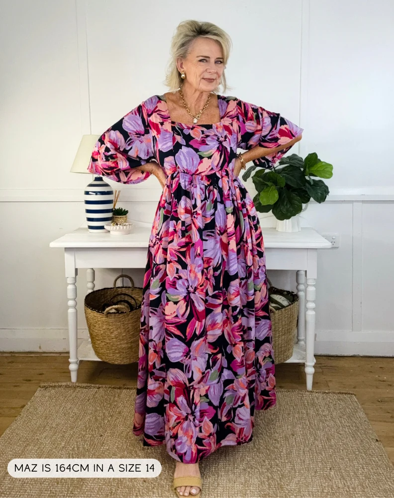 Kalani Dress - Plum Petal - Image 3