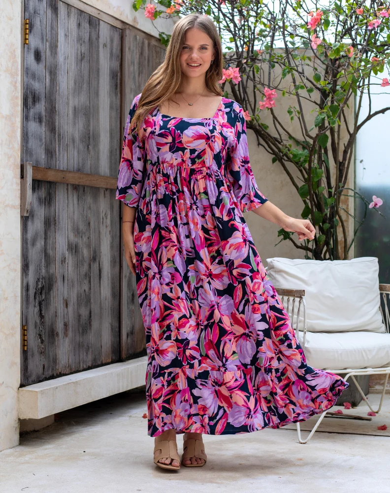 Kalani Dress - Plum Petal - Image 4