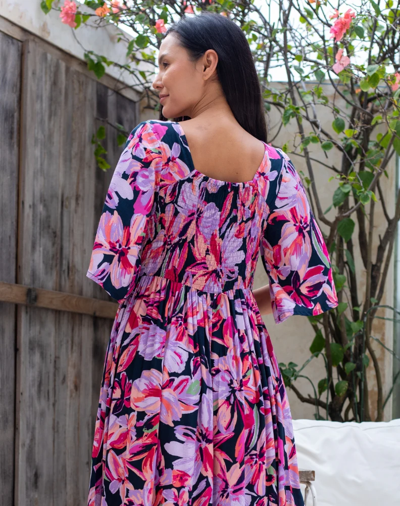 Kalani Dress - Plum Petal - Image 6