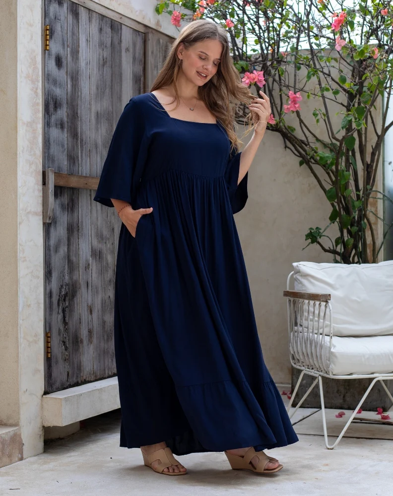 Kalani Dress - Navy - Image 5